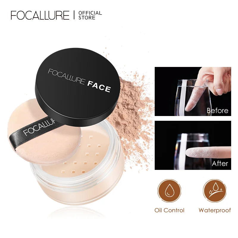 Natural Soft Face Makeup Powder