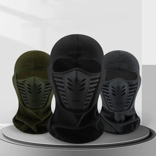 Motorcycle Mask Fleece Thermal Neck Full Face Mask