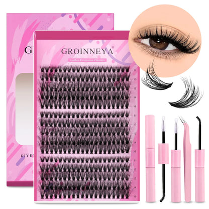 GROINNEYA DIY Lash Extension Kit