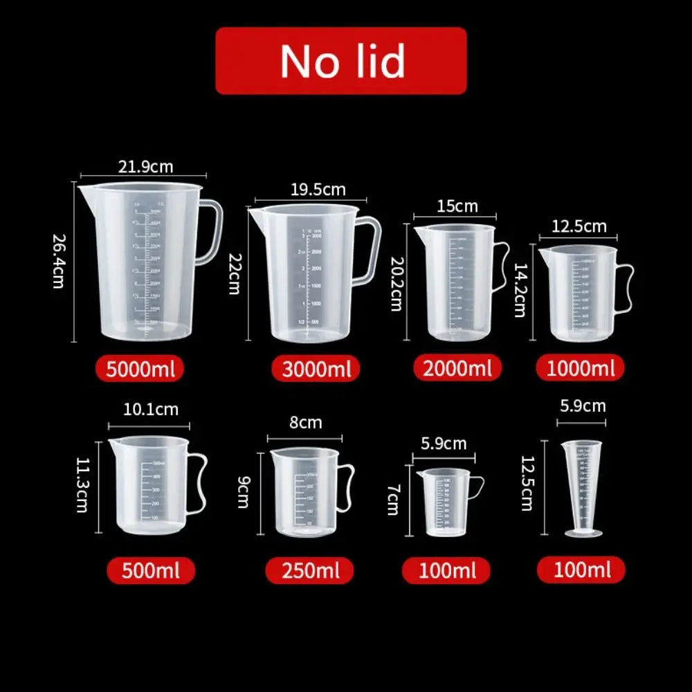 Plastic Graduated Measuring Cup Large Capacity