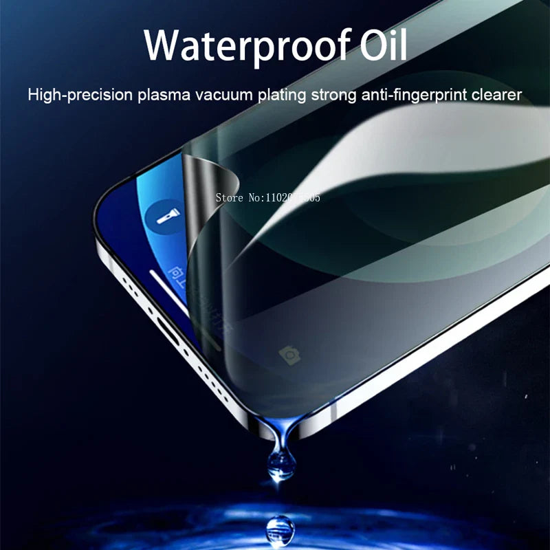 3PCS Anti-Spy Hydrogel Film for iPhone