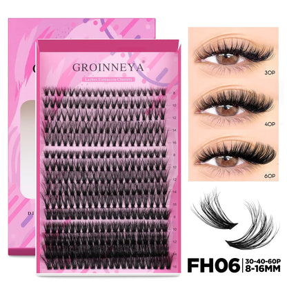 GROINNEYA DIY Lash Extension Kit