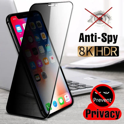 Full Cover Privacy Screen Protector For iPhone 11 12 13 14 15 Pro Max