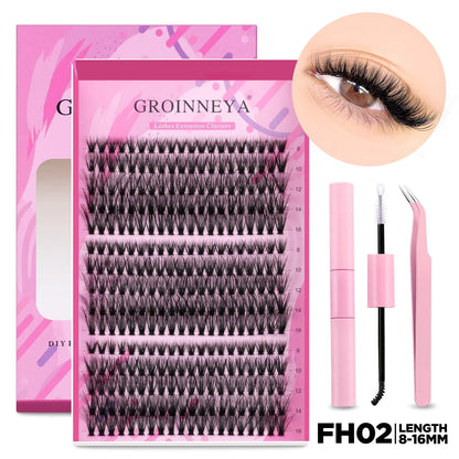 GROINNEYA DIY Lash Extension Kit