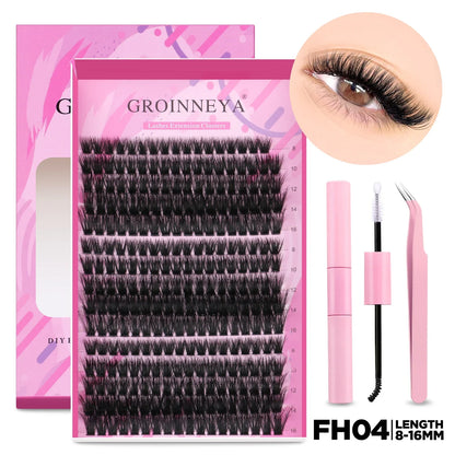 GROINNEYA DIY Lash Extension Kit