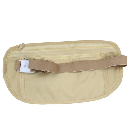 Invisible Travel Waist Packs Pouch for Passport Money Belt Bag