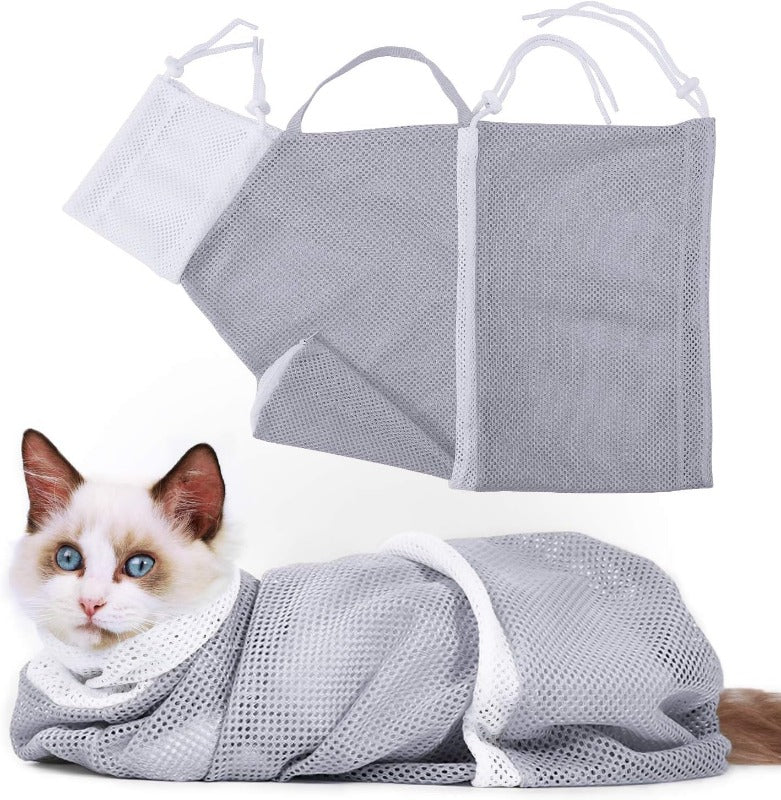 MeowMate™ Bathing and Grooming Sack