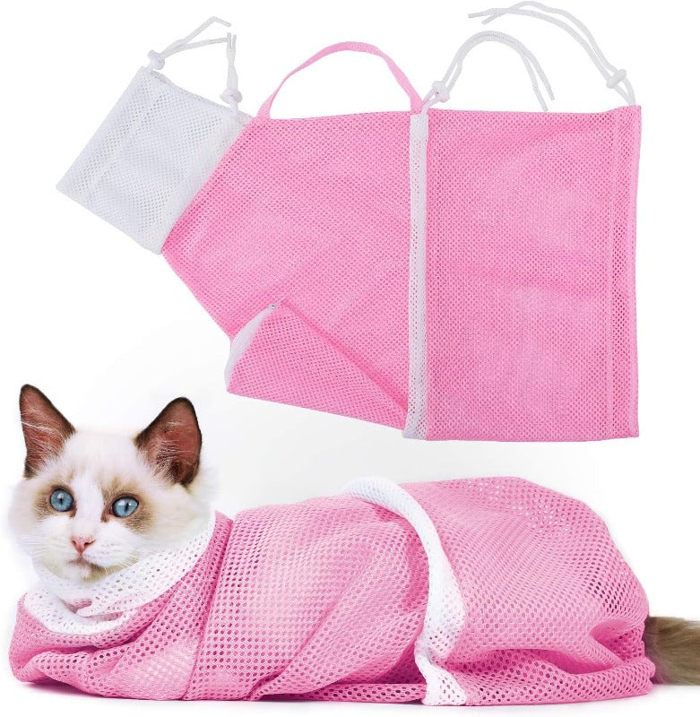 MeowMate™ Bathing and Grooming Sack